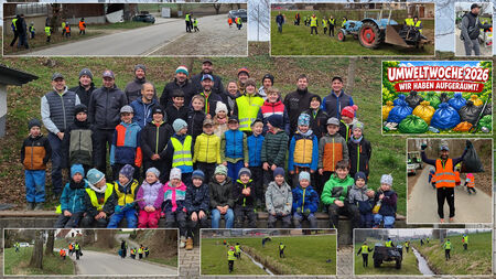 Wir haben aufgeräumt - gemeinsam für eine saubere Umwelt
